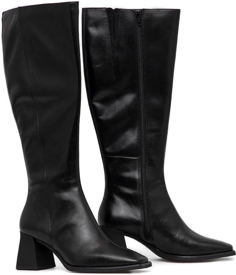 VAGABOND 70 mm Hedda knielaarzen Zwart