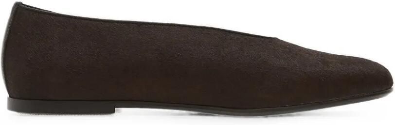VAGABOND Aleya ballerina's met ronde neus Bruin