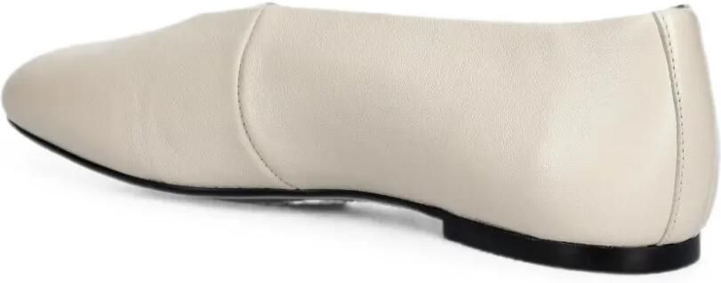 VAGABOND Aleya leren ballerina's met ronde neus Beige - Foto 4