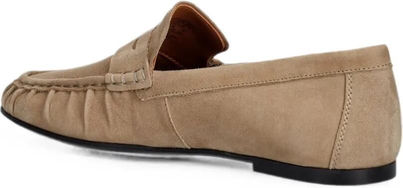 VAGABOND Aleya penny loafers met ruches Beige - Foto 3