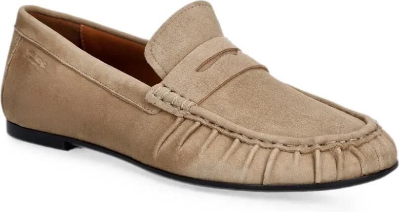 VAGABOND Aleya penny loafers met ruches Beige - Foto 2