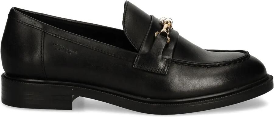 VAGABOND Amina loafers met schakelketting Zwart