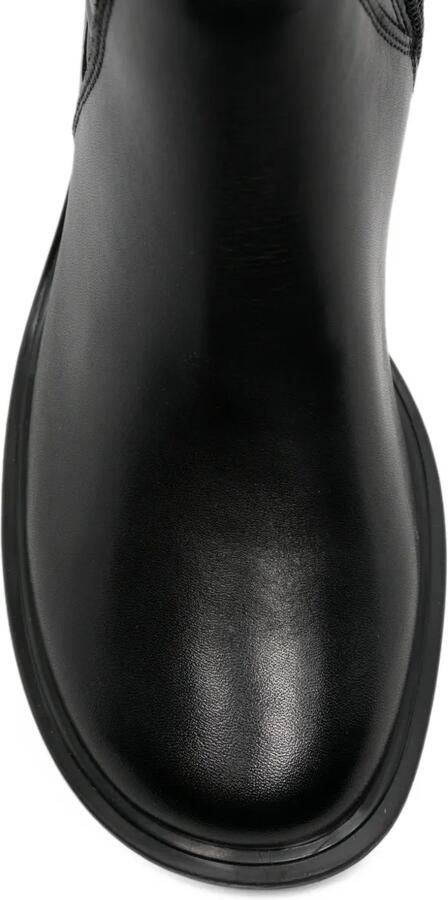 VAGABOND block-heel leather boots Zwart - Foto 2