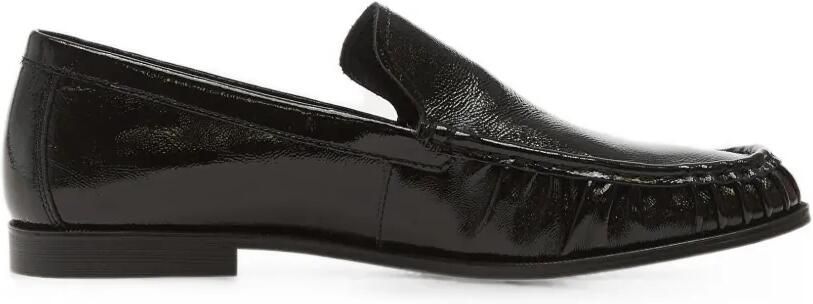 VAGABOND Brandi loafers met gekreukte afwerking Zwart