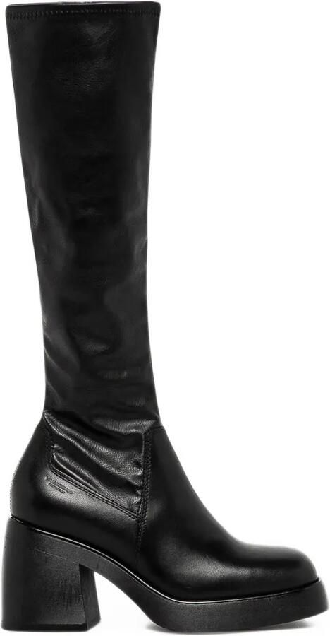 VAGABOND Brooke platform knee-high boots Zwart