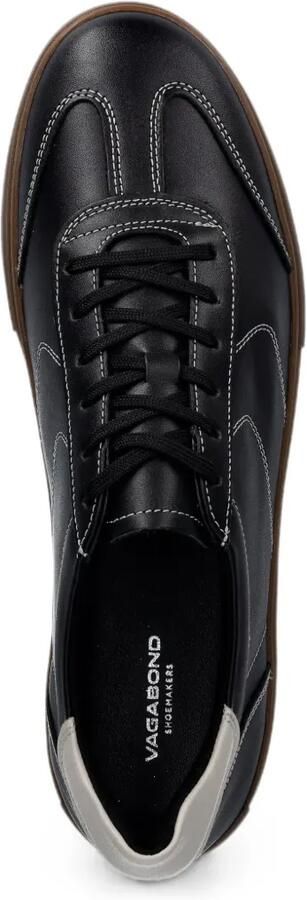 VAGABOND Cody leren sneakers met contrasterende stiksels Zwart - Foto 4