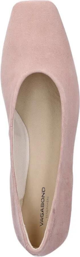 VAGABOND Delia ballerina's met vierkante neus Roze - Foto 4