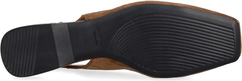 VAGABOND Delia slingback ballerina's met vierkante neus Bruin - Foto 5