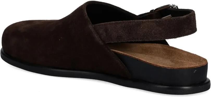 VAGABOND Effie slingback muiltjes met gespsluiting Bruin - Foto 3