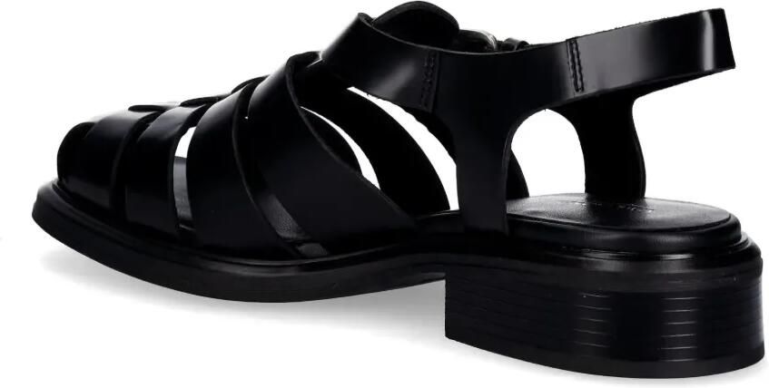 VAGABOND Ellis gekooide sandalen met gespsluiting Zwart - Foto 3