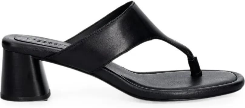 VAGABOND Evie leren sandalen Zwart