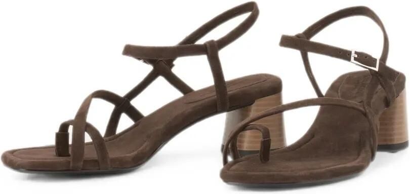 VAGABOND Evie sandalen met blokhak en bandjes Bruin - Foto 3