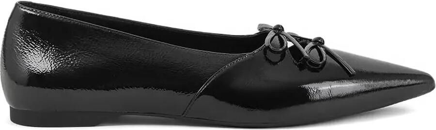VAGABOND Hermine ballerina's met puntige neus Blauw