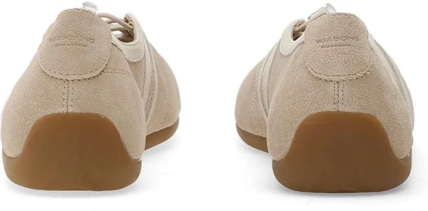 VAGABOND Hollie suède ballerina's met veters Beige - Foto 2