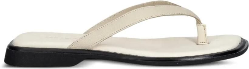 VAGABOND Izzy leren sandalen Wit