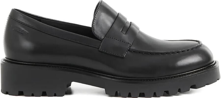 VAGABOND Kenova penny leren loafers Zwart