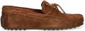VAGABOND Larissa suède loafers met strik Bruin - Bruin