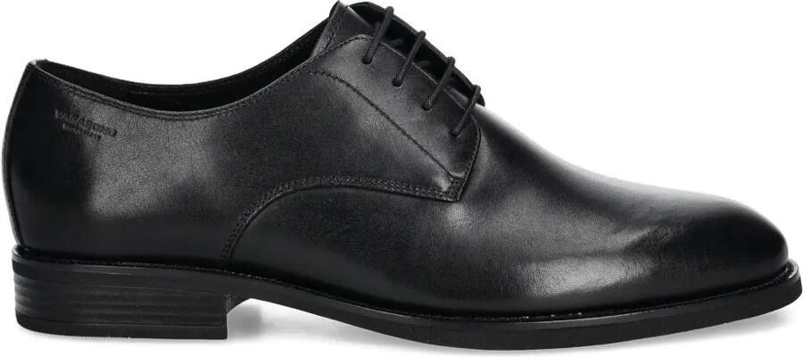 VAGABOND Leren derby schoenen Zwart