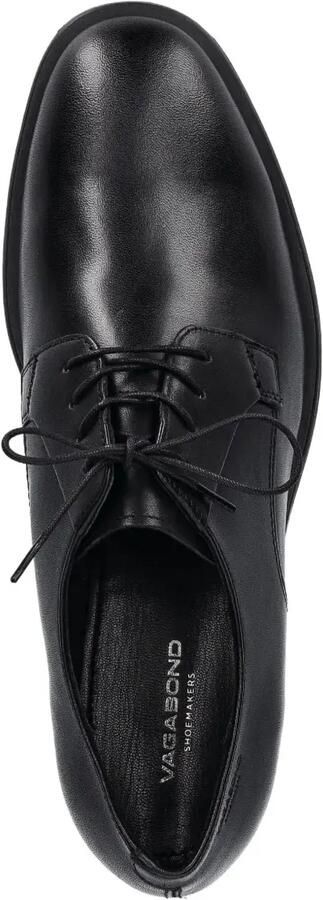 VAGABOND Leren veterschoenen Zwart - Foto 4
