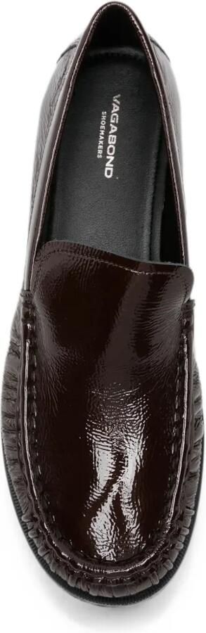 VAGABOND Loafers met gekreukte afwerking Bruin - Foto 4