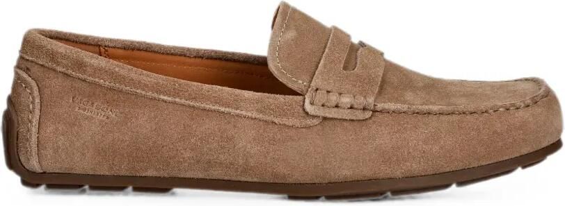 VAGABOND Lorenzo suède penny loafers Beige