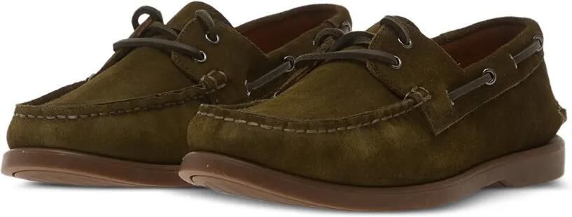 VAGABOND Loui suède bootschoenen met veters Groen - Foto 3
