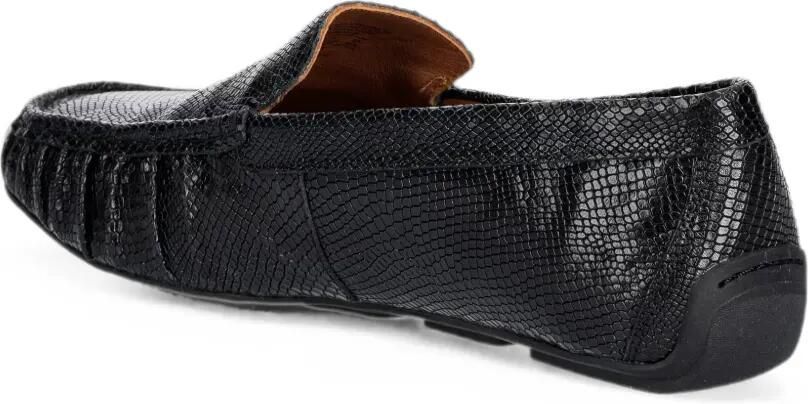 VAGABOND Mika loafers met slangen-effect Zwart - Foto 2