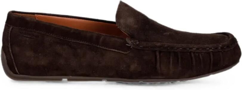 VAGABOND Mika suède slip-on loafers Bruin