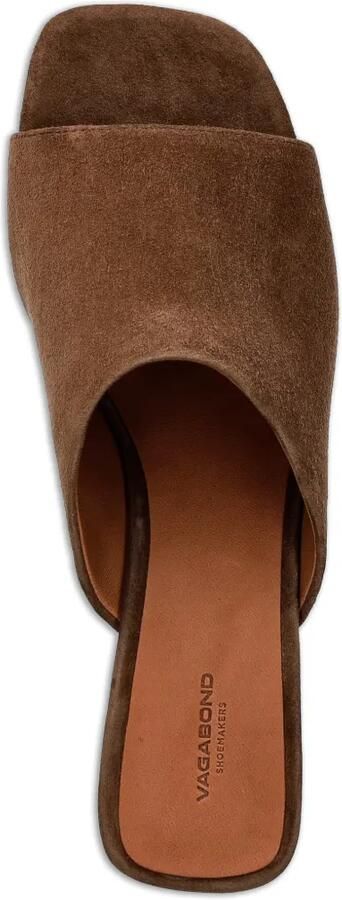 VAGABOND Piper suède slip-on sandalen Bruin - Foto 4