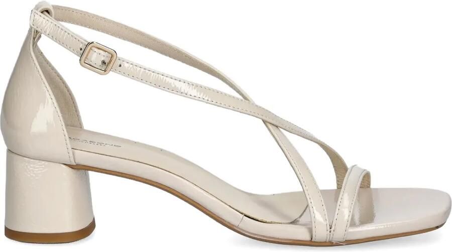 VAGABOND Sandalen met gekruiste bandjes en blokhak Beige