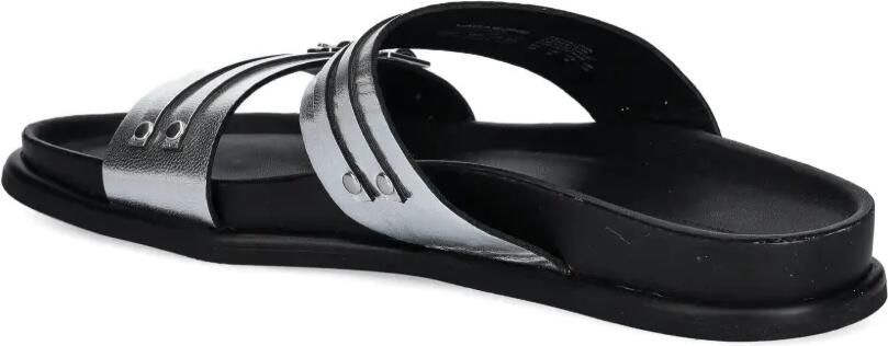 VAGABOND Slippers met gesp Zilver - Foto 4