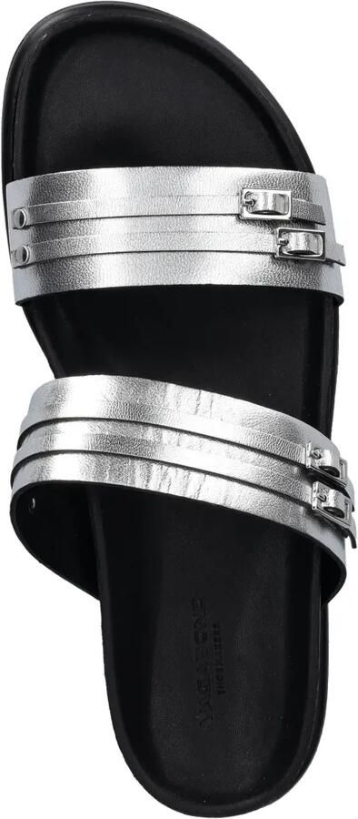 VAGABOND Slippers met gesp Zilver - Foto 2