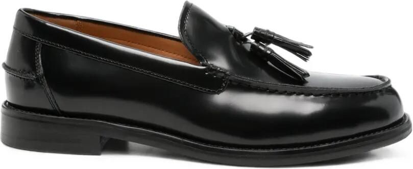 VAGABOND Steven leren loafers Zwart