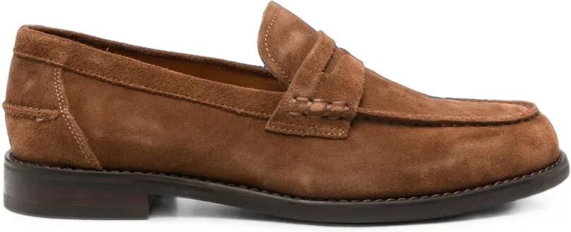 VAGABOND Steven loafers met penny bandje Bruin