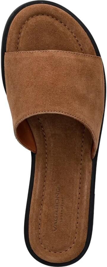 VAGABOND Zaida suède slip-on sandalen Bruin - Foto 2