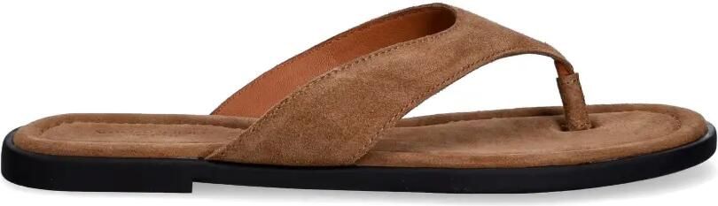 VAGABOND Zaida suède teenslippers Bruin