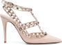 Valentino Garavani Rockstud pumps Roze - Thumbnail 1