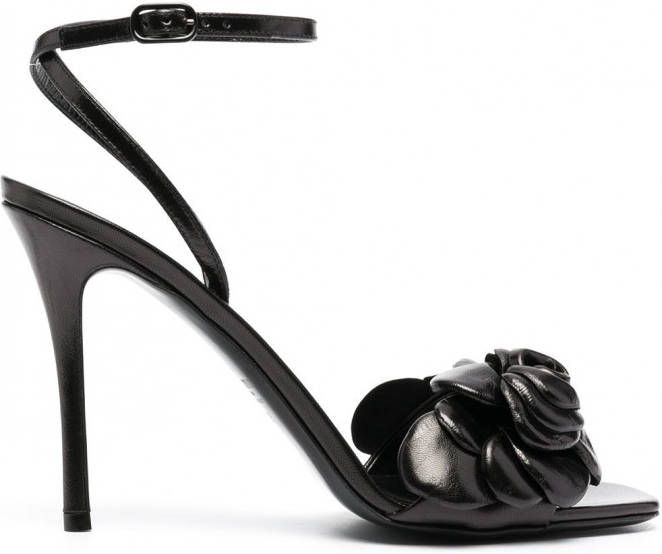 Valentino Garavani Atelier Rose Edition sandalen Zwart