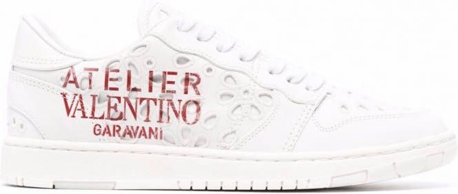 Valentino Garavani Atelier low-top sneakers Wit