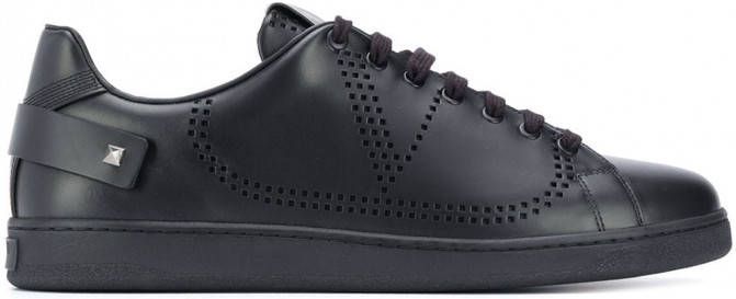 Valentino Garavani Backnet low-top sneakers Zwart