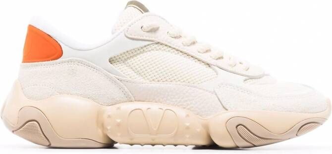 Valentino Garavani Bubbleback chunky sneakers Beige