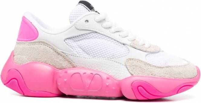 Valentino Garavani Bubbleback chunky sneakers Wit