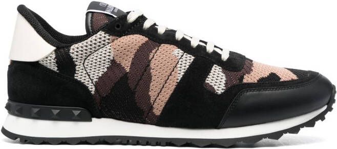 Valentino Garavani Rockrunner low-top sneakers Zwart