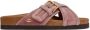 Valentino Garavani Fussfriend fluwelen slippers Roze - Thumbnail 1