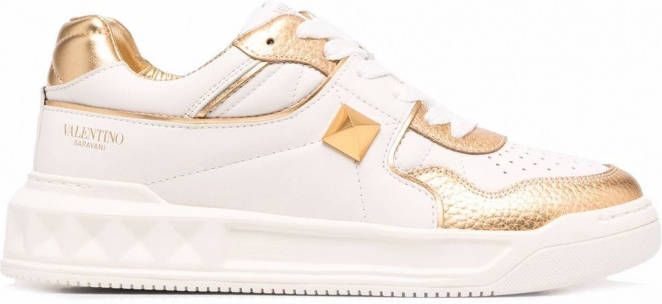 Valentino Garavani Sneakers met logoprint Wit