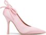 Valentino Garavani Nite-Out satijnen pumps Roze - Thumbnail 1