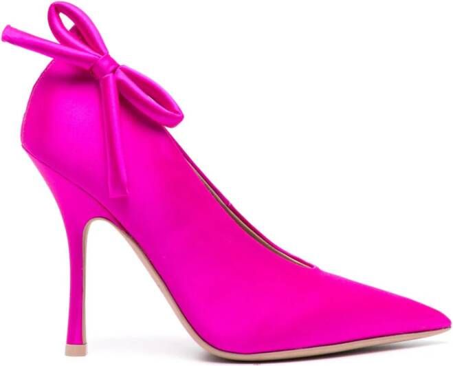 Valentino Garavani Nite-Out satijnen pumps Roze