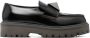 Valentino Garavani One Stud loafers met plateauzool Zwart - Thumbnail 1