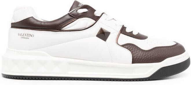 Valentino Garavani One Stud low-top sneakers Wit