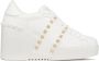 Valentino Garavani Open Disco sneakers met 85mm sleehak Wit - Thumbnail 1